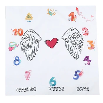 

Cartoon Wings Baby Blankets Infant Swaddle Wrap Newborn Bathing Towels DIY Photography Props