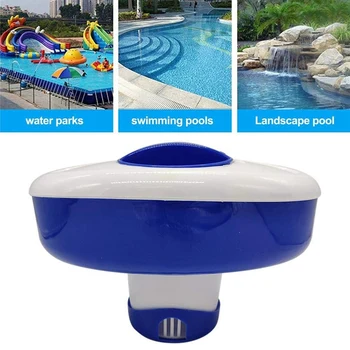 

Floating Chemical Dispenser, Pool Chlorine Floater, Chlorine Tablet Dispenser for Swimming Pool, Hot Tub,Pools Cleaning