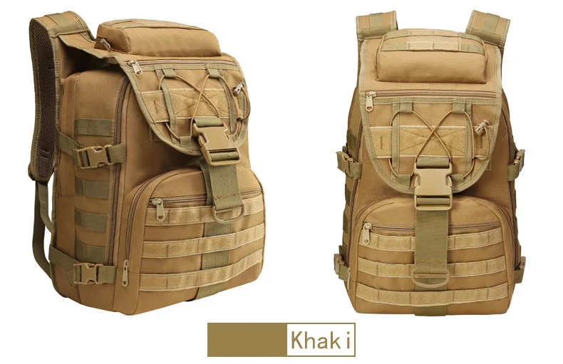 30 л вместительный армейский мужской тактический военный рюкзак большой водонепроницаемый открытый спортивный походный кемпинг охотничий камуфляж сумки