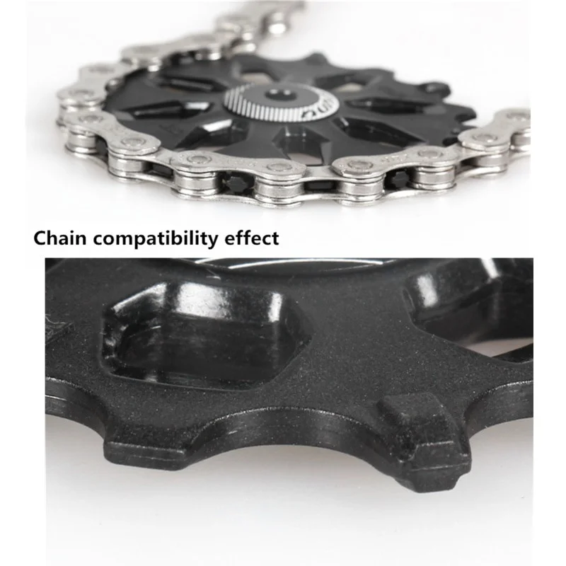 12T 14T 16T Rear Derailleur Pulley Set Wide And Narrow Tooth Guide Wheel Support 7-12 Speed For Shimano oSram MTB Road Bike