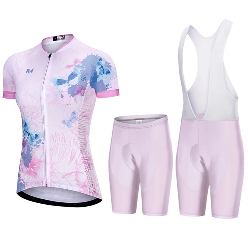 

Woman Cyclist 2020 Summer Cycling Clothing Jersey Set Specialized Women's Jumpsuit Suit With Bicycles Mountain Bike Uniform