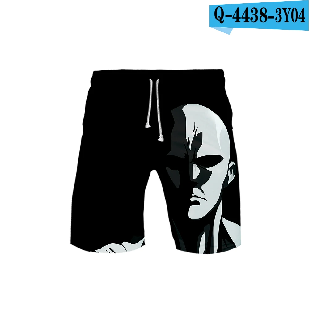 Мужские шорты, 3D, One Punch Man сезона 2, 3 дборда, летние новые быстросохнущие пляжные шорты, мужские шорты в стиле хип-хоп, пляжная одежда - Цвет: D