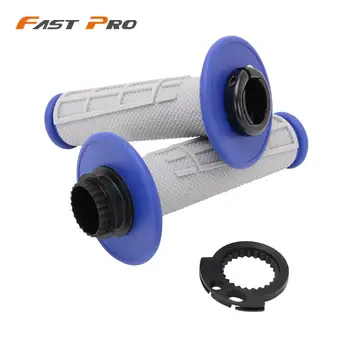 

Motorcycle Rubber Handlebar Lock-on Grips Throttle Tube For YAMAHA YZ250F YZ400F YZ450F WR250F WR400F WR450F XT250X WR250R/X