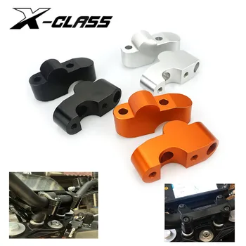 

For KTM Duke 250 390 2017 2018 2019 Motorcycle Handlebar Risers Bar Mount Handle Clamp CNC Aluminum Orange Black Accessories