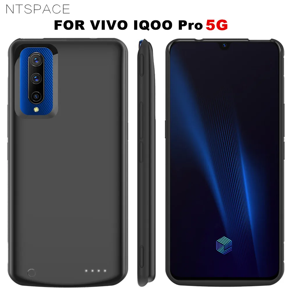 Ультра тонкий резервный внешний аккумулятор чехол для VIVO IQOO Pro 5G power Case 6500mAh Bank