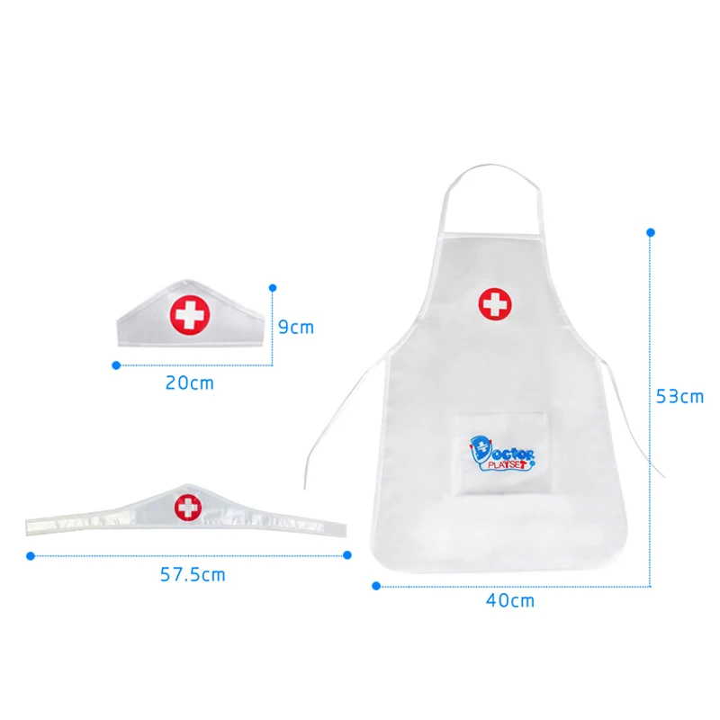 Simulation work Children Uniform Cross Coat Halloween Costume For Kids Cosplay Baby Girl Boy Toys Set Fancy Party birthday
