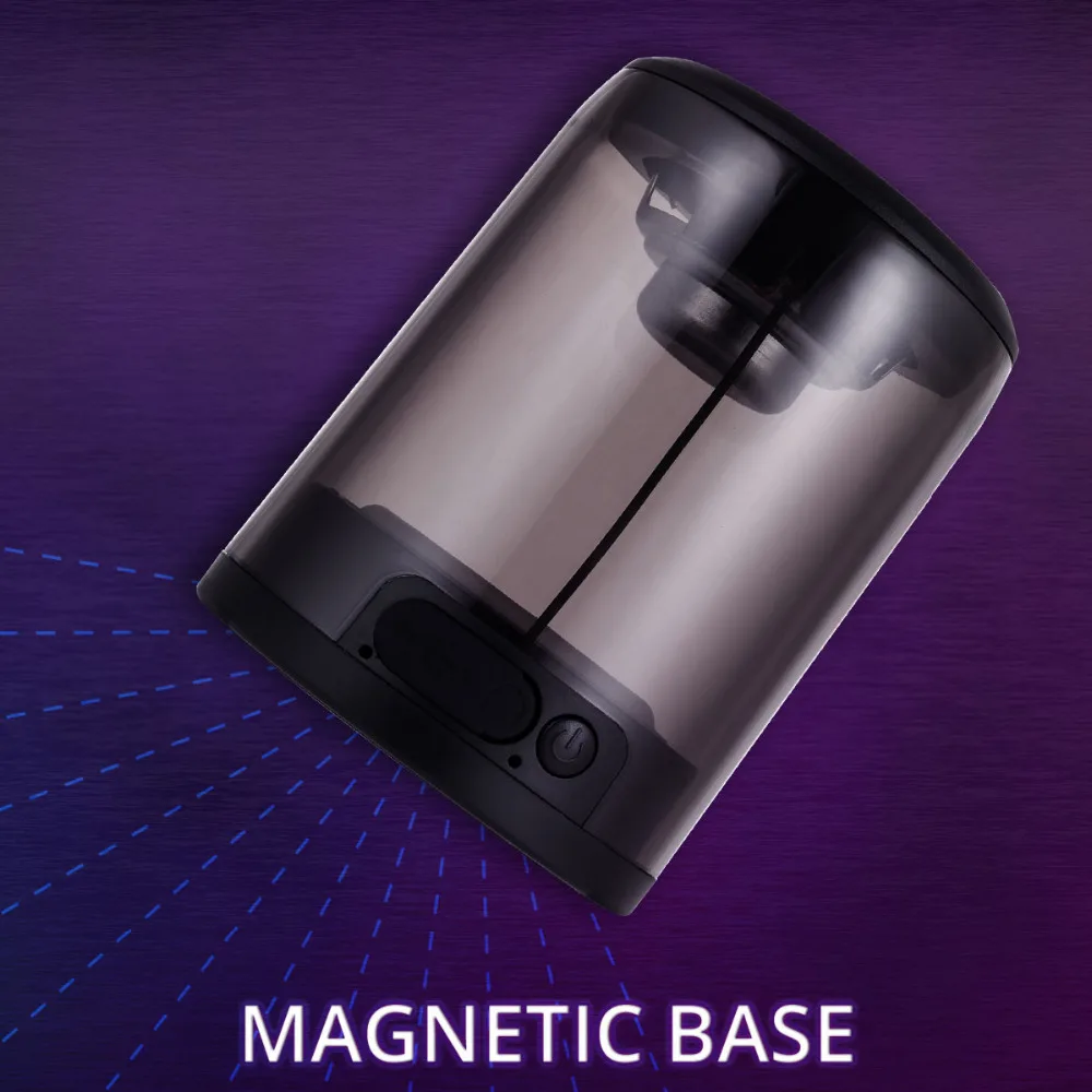 New Bluetooth Speaker TWS Clear LED Wireless Bluetooth Magnetic Speakers Split One On Two Combination Outdoor Portable Gift