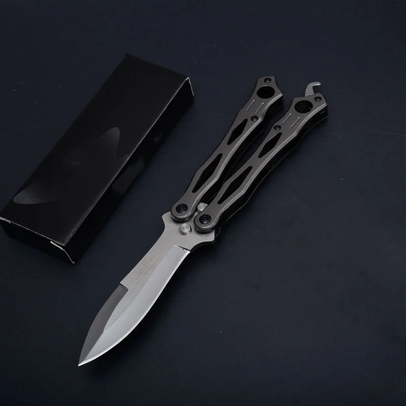 EDC Practice knife folding camping hunting hunter knives Balisong training Survival Tactical utility mutli tool | Инструменты