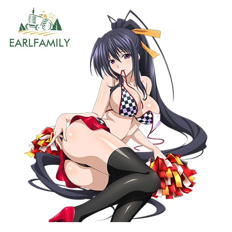 EARLFAMILY 13 см x 11 21 сексуальная униформа для школьниц DxD Himejima Akeno Рендер аниме JDM