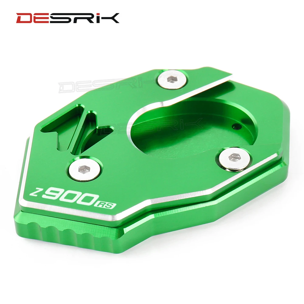 Новое поступление для Kawasaki Z900RS Z 900 RS зеленые аксессуары для мотоциклов CNC боковая подставка пластина увеличитель подставка расширение