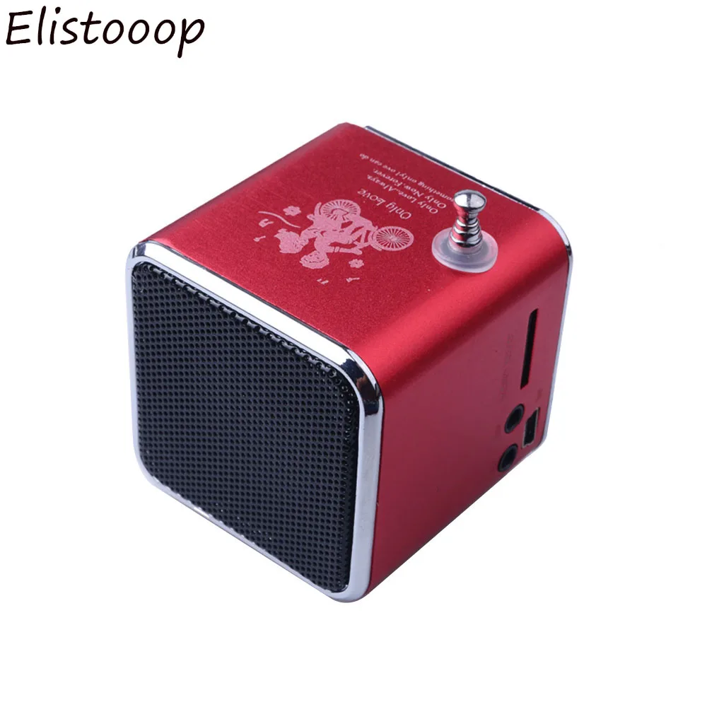 Mini Radio Fm Digital Portable Speakers With Fm Receiver Support Sd/tf Card