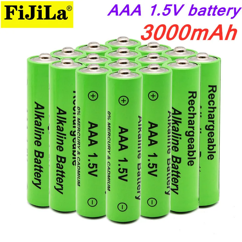 420PCS 1.5V AAA battery 3000mAh Rechargeable battery NI MH 1.5 V AAA battery for Clocks mice