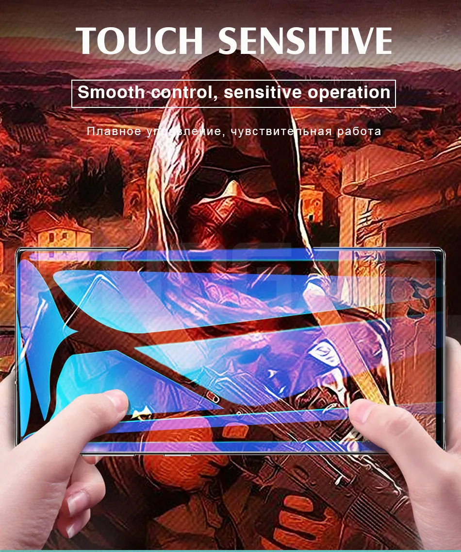 Защитная пленка из закаленного стекла для samsung Galaxy S8 S9 S10 Plus S10E Note 8 9 Note 10 Plus Pro