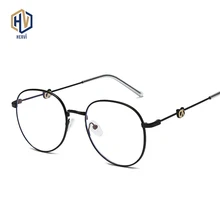 Очки для чтения, женские модные металлические очки с полной оправой, украшенные медведем, очки для близорукости, мужские очки