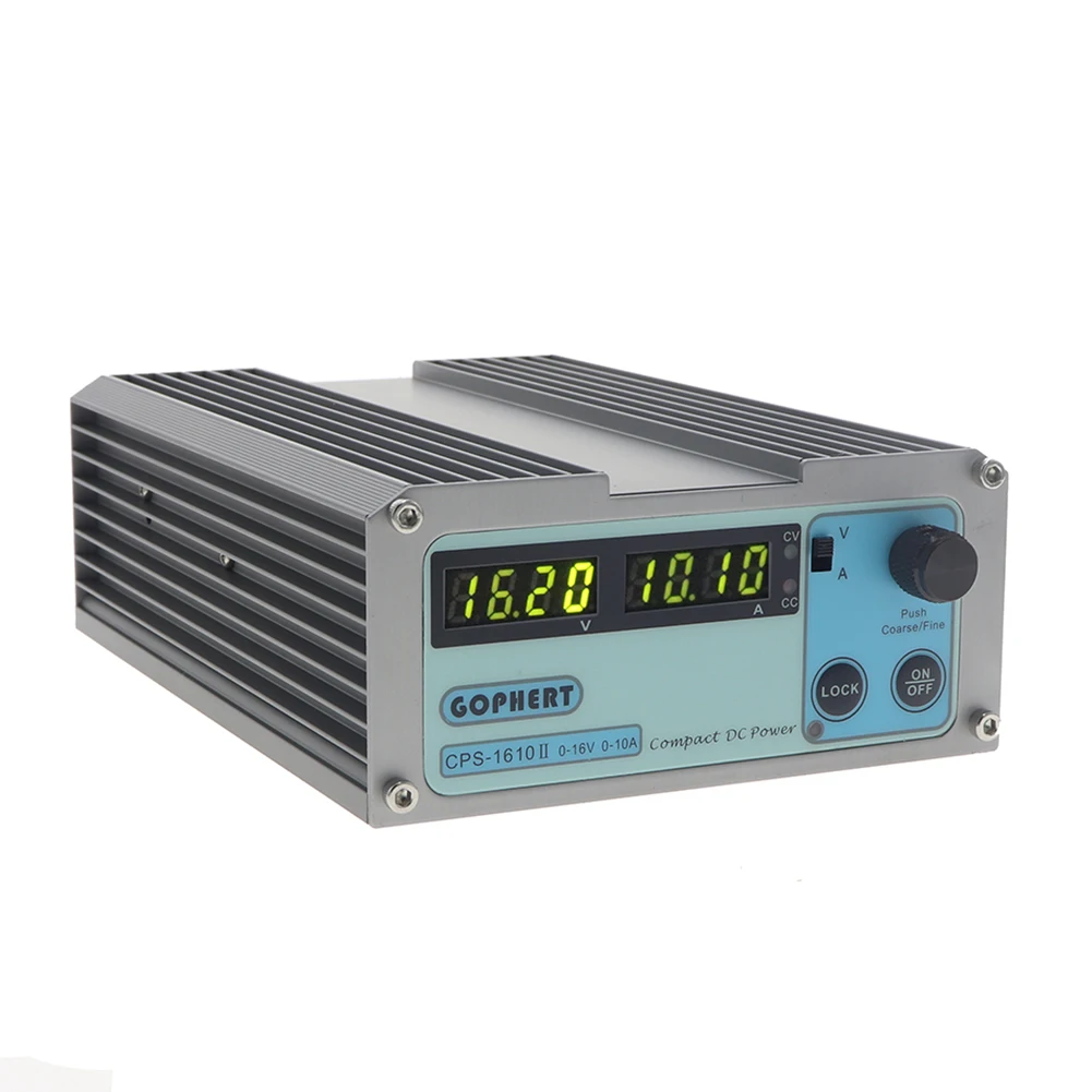 Регулируемый цифровой импульсный источник питания Gophert CPS-1610II 110 В/В переменного