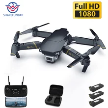 Дрон 1080p HD WiFi передача от первого лица Дрон с одной кнопкой возврата Квадрокоптер высота держать вертолет с камерой Дрон с камерой аккумулятор вертолет дрон с камерой квадракоптер квадрокоптер с камерой профессион