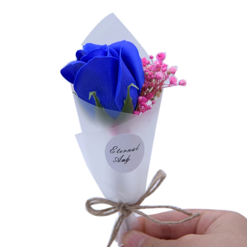 Реквизит для фотографий мыло цветок мини букет праздничное украшение для вечеринок - Цвет: 8