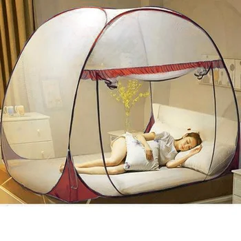 

Summer Anti-mosquito Pops-up Mesh Tent Home Indoor Outdoor Mosquito Net Simple Durable Camping Picnic