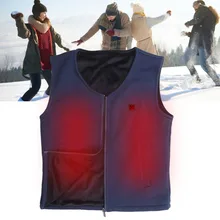USB Electric Warm Keeping Heat Therapy Improve Blood Circulation Pain Relief Adjustable Waistcoat Breathable Outdoor Winter Coat