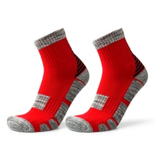 1 пара, спортивные носки унисекс, противоскользящие спортивные носки для выступлений, спортивные носки экипажа, баскетбола, футбола, бега, скалолазания, треккинга