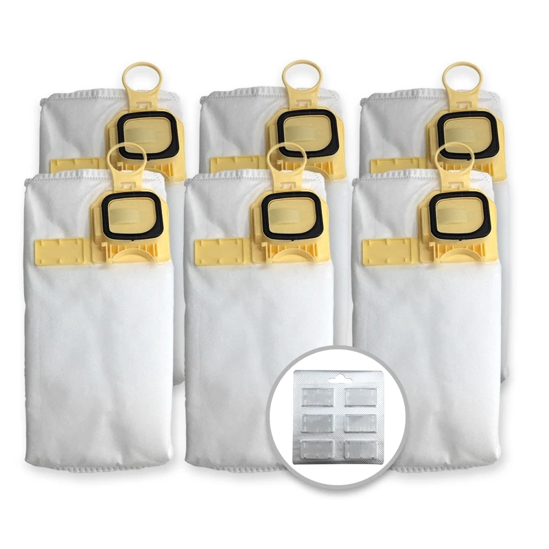 

6Pcs Cloth Dust Bags for VORWERK KOBOLD VK140 FP140 VK150 Vacuum Cleaner Parts