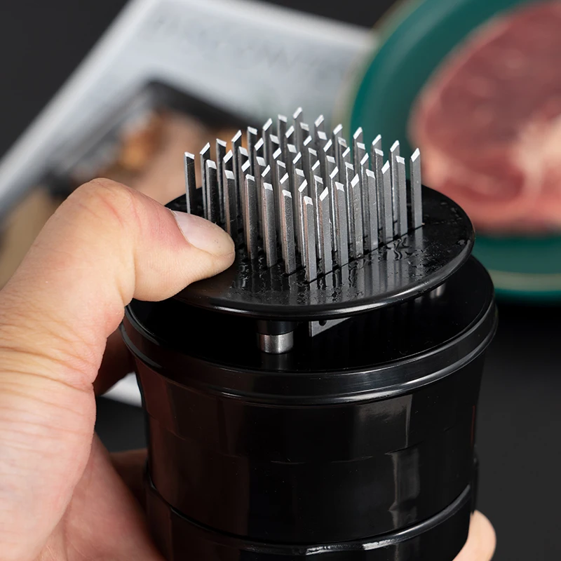 56Needles Meat Needles Household Stainless Steel Lobster Eating Steak Tenderizer Broken Rib Garish Cutter Hammer Kitchen Gadget