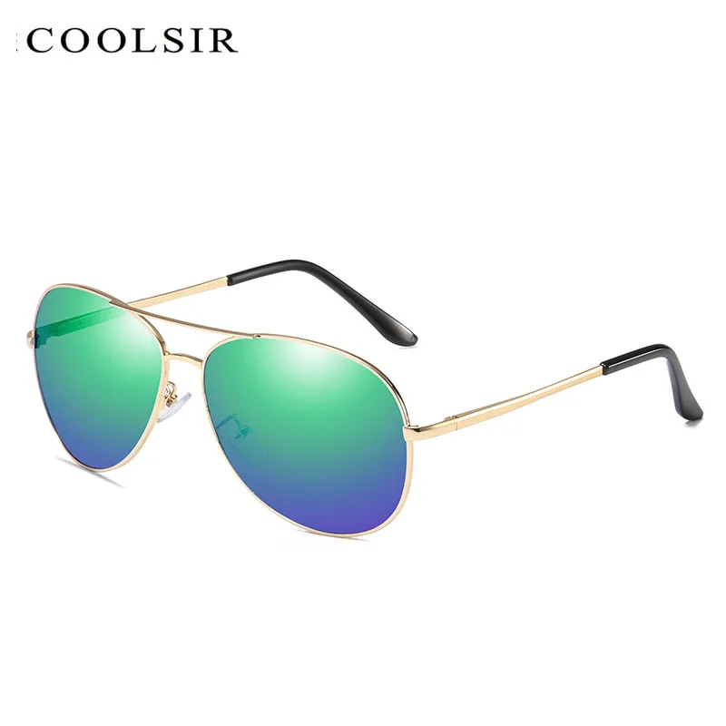 Coolsir Мужские Винтажные антибликовые поляризованные солнцезащитные очки, классические брендовые солнцезащитные очки, очки для вождения, мужские/женские линзы с покрытием 103