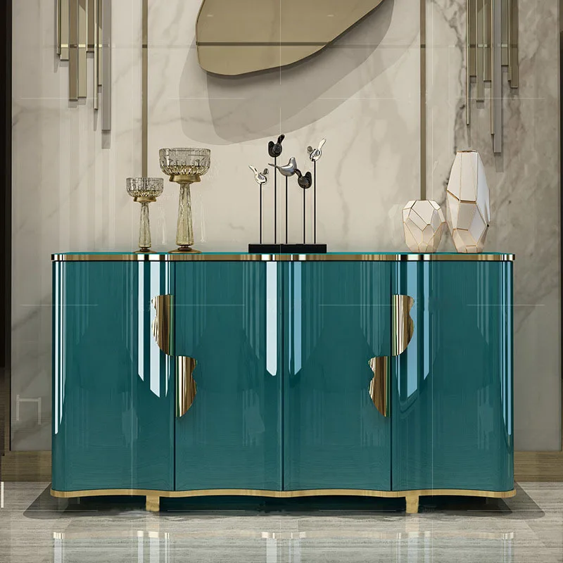 

Постмодернизированный шкаф для крыльца, модель отеля, шкаф для сувениров, дизайнерский креативный светильник, роскошный боковой шкаф