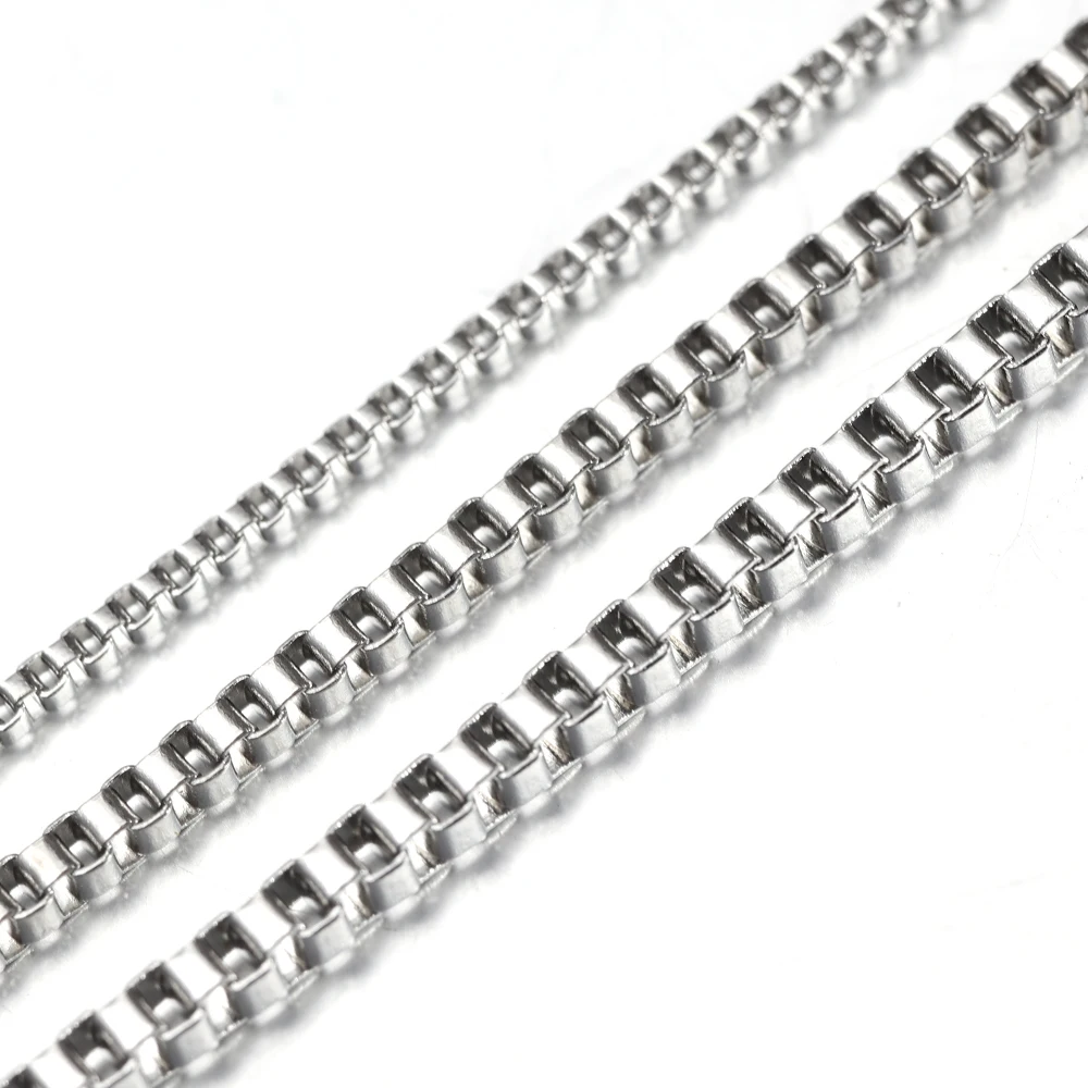 Цепочка Из Нержавеющей Стали Semitree ожерелье сделай сам Ювелирная фурнитура для