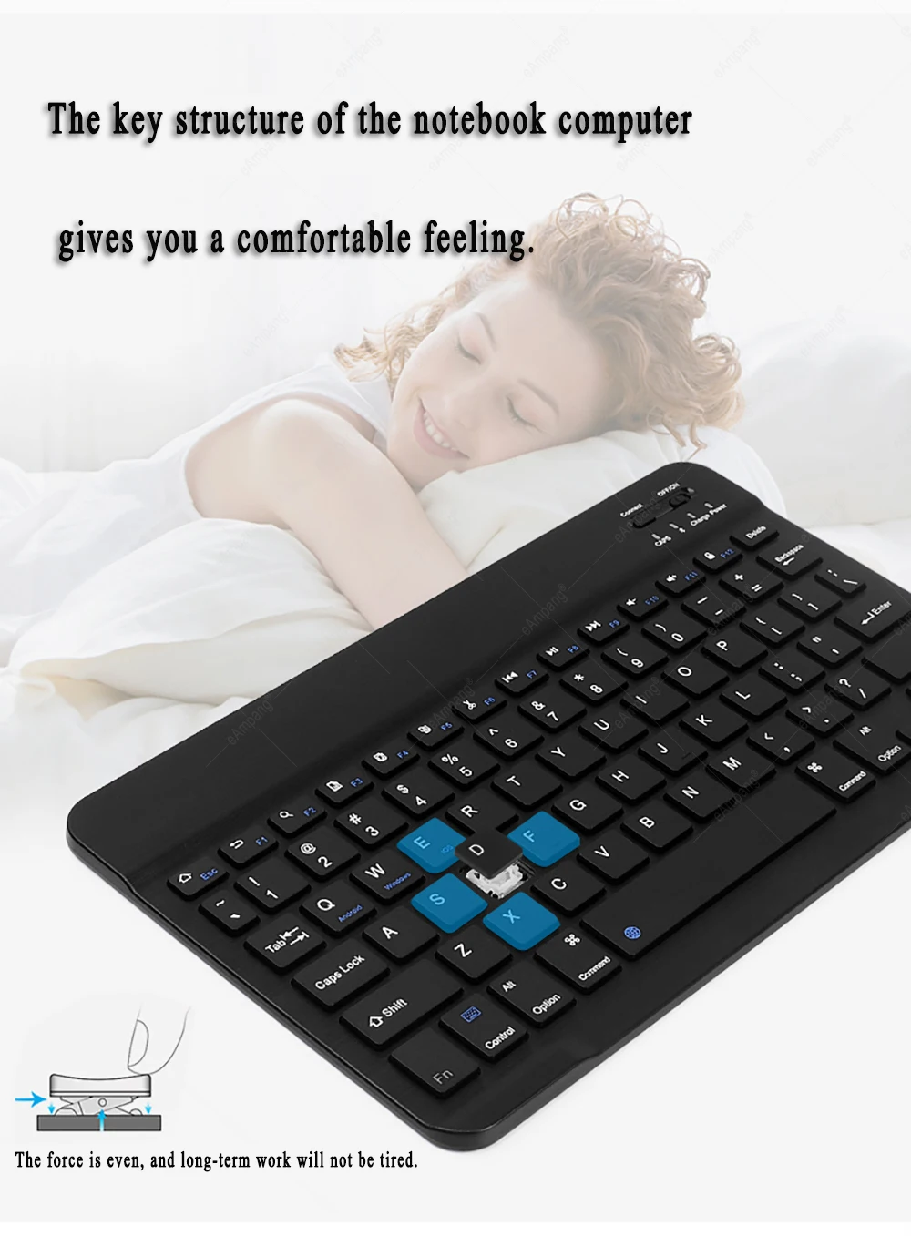 Support Bluetooth Keyboard For Lenovo Tab M10 HD Plus P11 Pro Arabic Hebrew Spanish Russian Portuguese Korean Keyboard Mouse best keyboard for home office