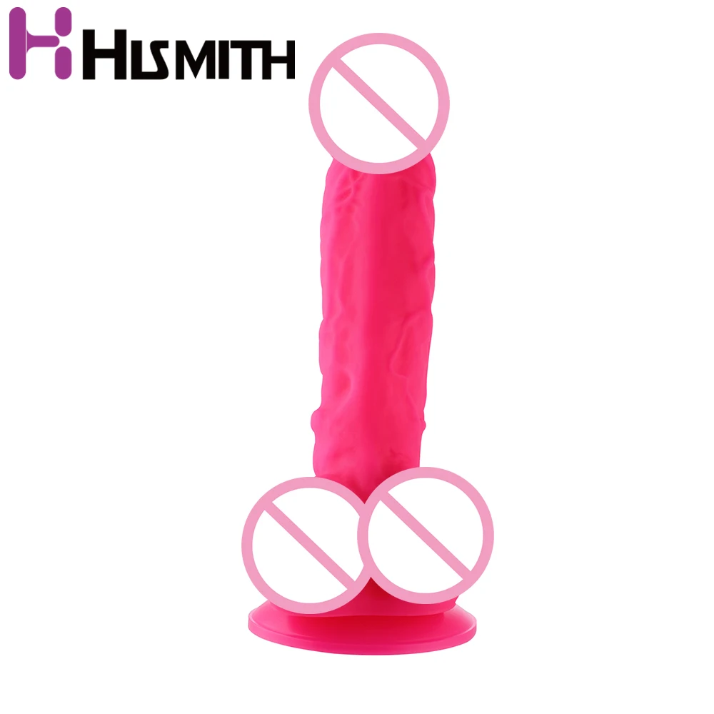 Силиконовый фаллоимитатор Hismith для взрослых 9 дюймов секс-игрушки женщин диаметр