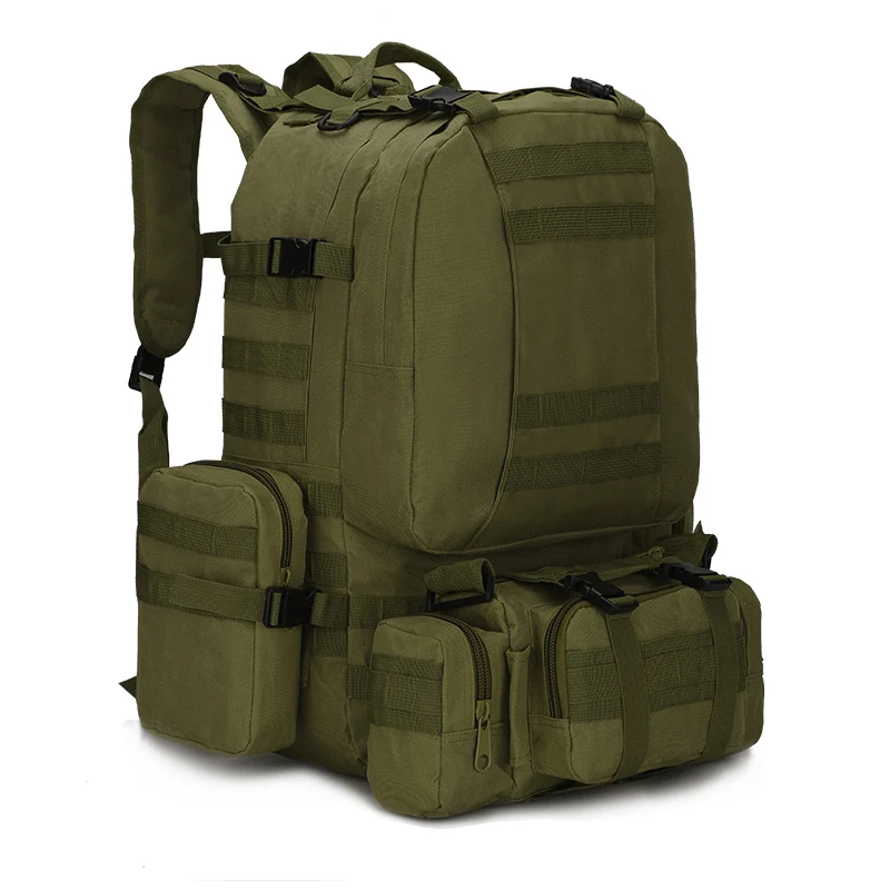 

New Utility Outdoor Combination Backpack Camo Tactical Knapsack Military Back Pack Hiking Camping Climbing Cycling Shoulder Bag