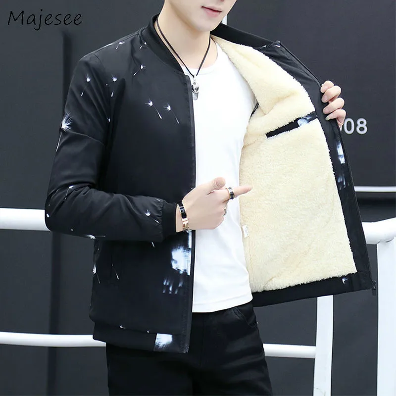 Jacket Men Winter Clothes Thicker Warm Cold-proof Mens Jackets and Coats Printing Males Casual Slim Fit Clothing Black Coat Chic Jacket Men Winter Clothes Thicker Warm Cold-proof Mens Jackets and Coats Printing Males Casual Slim Fit Clothing Black Coat Chic