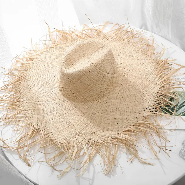 large wide brim floppy hat