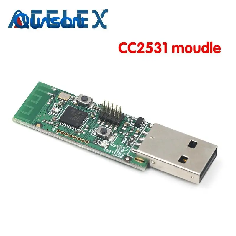 Zigbee-placa de circuito impreso inalámbrico, Módulo analizador de protocolo de paquete, módulo de interfaz USB Dongle Capture Packet Module, CC2531 CC2540 ► Foto 3/6
