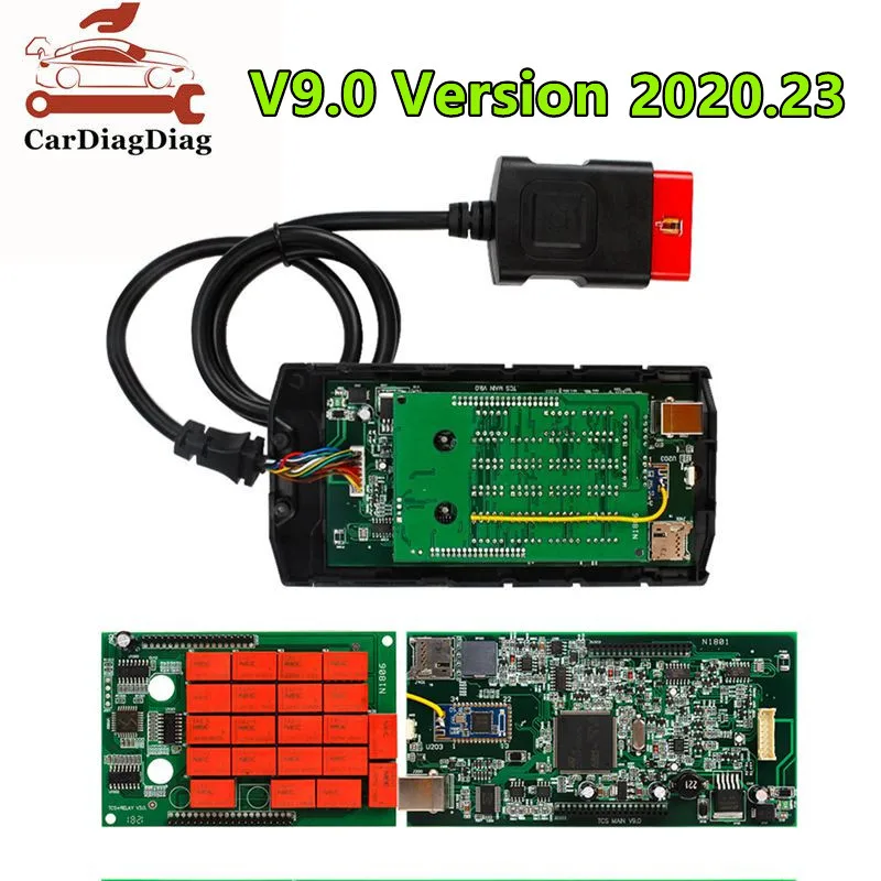 Новинка для TCS Pro DS150 9241A V9.0 USB BT 2017.R3/2020 23 OBD2 сканер кодов считыватель автомобилей