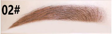 Леопардовый женский карандаш для бровей водонепроницаемый черный глаз коричневый карандаш с кистью Макияж, подводка для глаз Подводка для глаз макияж инструменты - Цвет: 02