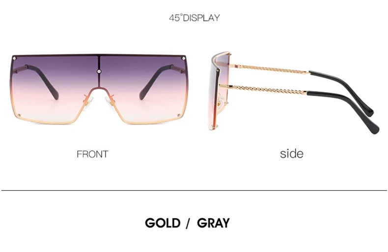 KEHU солнцезащитные очки без оправы женские новые модные квадратные солнцезащитные очки красные черные коричневые линзы УФ очки женские оттенки KE108