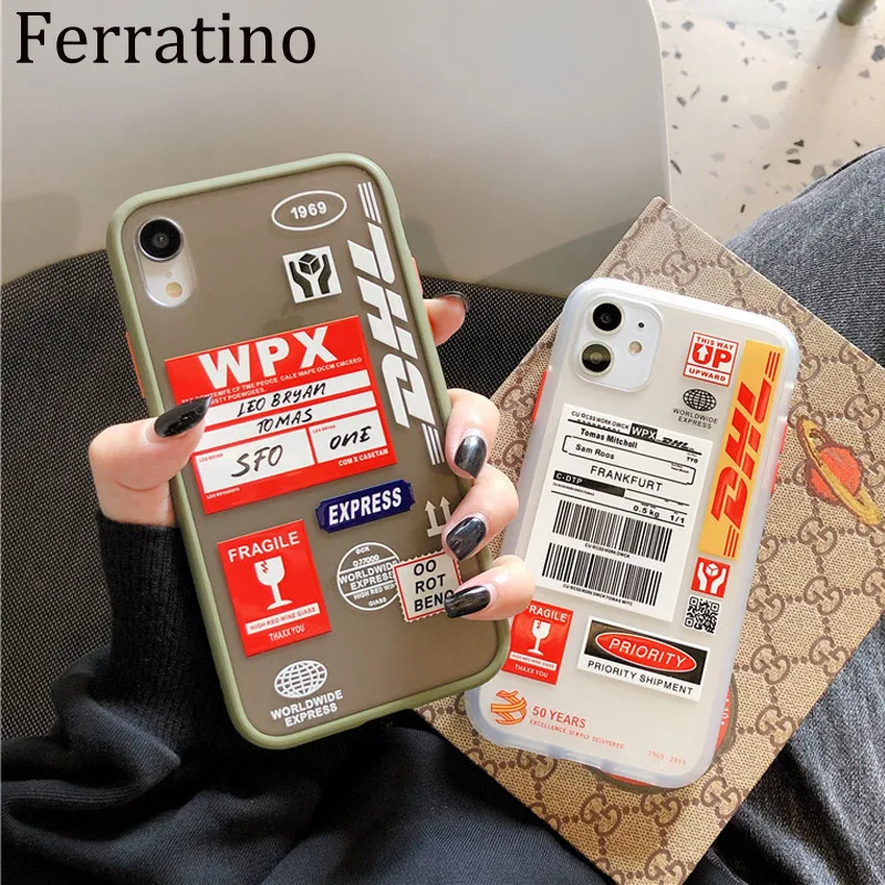 DHL Express 50th anniversary Edition чехол для iPhone 11 Pro MAX XR X XS 7 8 Plus роскошный противоударный