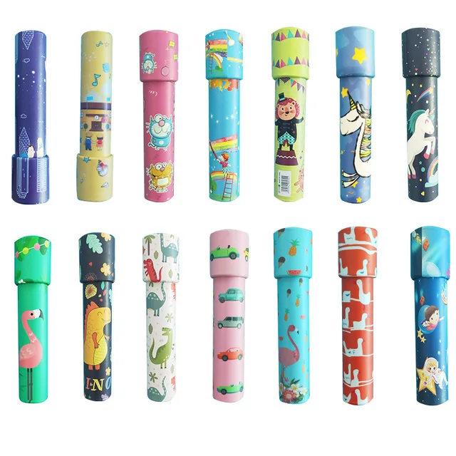 Classic Nostalgic Children's Science Experiment Kaleidoscope Parent-child Interactive Educational Toys Gift Patterns Randomly 5