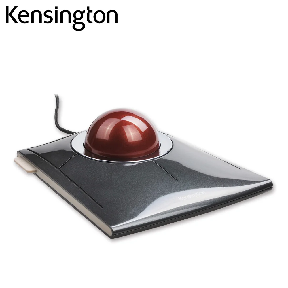 Kensington оригинальный SlimBlade медиа контроль Trackball оптическая USB мышь для ПК или