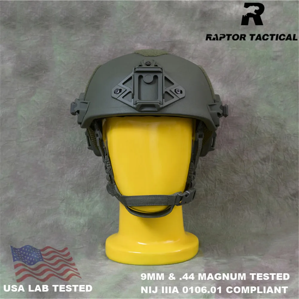 US $219.99 Raptor Team Wendy HDPE Ballistic Helmet NIJ IIIA 3A 010601 Certified ISO Factory EPIC XP High Cut Police Bulletproof Helmet