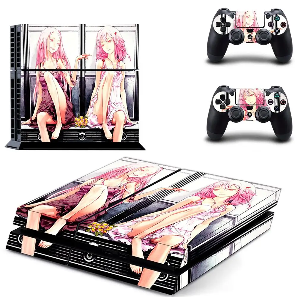 DPTM0570 Аниме Guilty Crown PS4 Vinly Skin PS 4 стикер Play station 4 стикер s Pegatinas для консоли playstation 4 и 2 контроллера - Цвет: DPTM0570