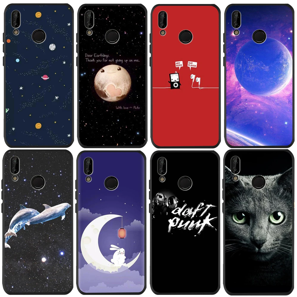 

Starry sky DC 2019 For Huawei Mate 30 Pro 10 20 Note 8 9 10 Plus P Smart Phone Case back Cover Coque Etui Funda Capa Shell