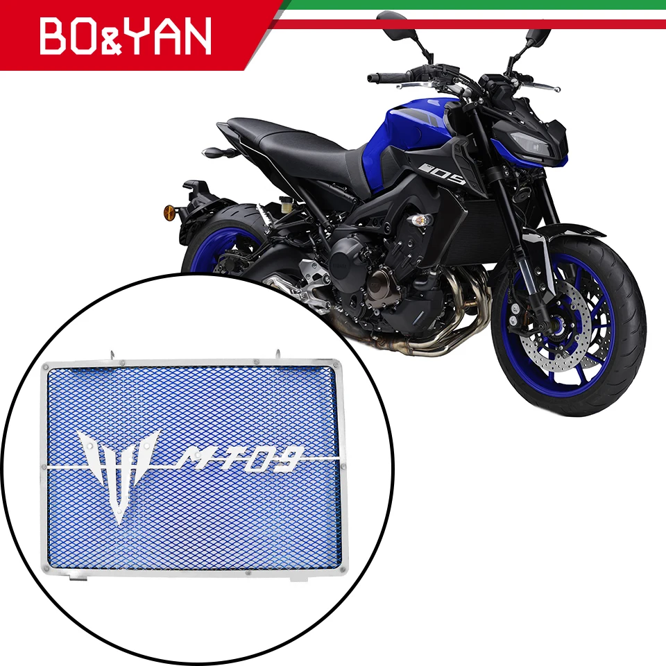 Для Yamaha MT09 mt 09 FZ09 FJ09 XSR900 MT радиаторы для Мотоцикла защитная крышка защита решетка