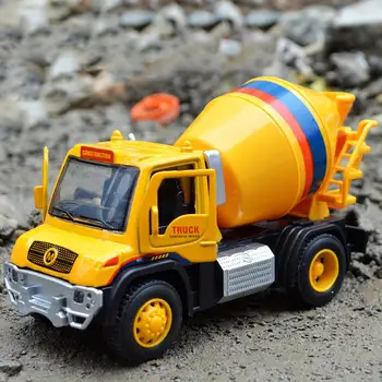 

Diecast Engineering Vehicles 1/32 Simulation Excavator Mixer Construction Dump Truck Pull Back Model Car Set Toys Kids Gifts