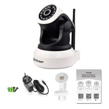 

Sricam SP017 HD Draadloze Beveiliging IP Camera Wifi Twee-Weg Audio IR-Cut Nachtzicht Audio Surveillance Alarm indoor Babyfoon
