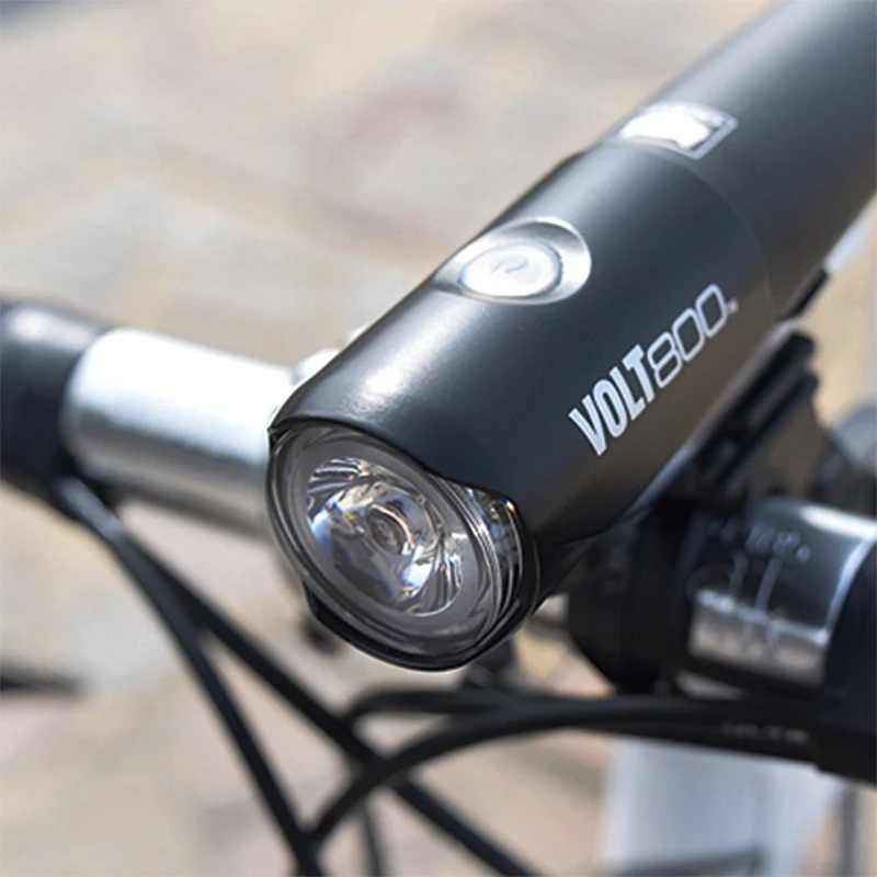 CATEYE велосипедный USB Перезаряжаемый светильник водонепроницаемый флэш-светильник MTB дорожный велосипедный головной светильник VOLT800 передний светильник Аксессуары для велосипеда