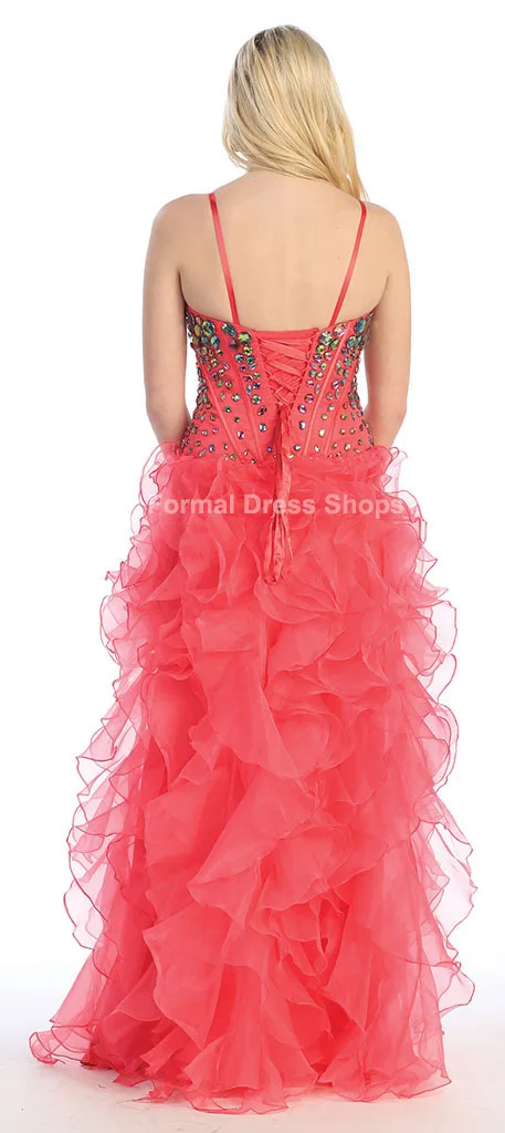 Новинка, vestido de festa, специальное платье из органзы с оборками, сексуальные женские летние вечерние платья с кристаллами, платье для выпускного подружки невесты