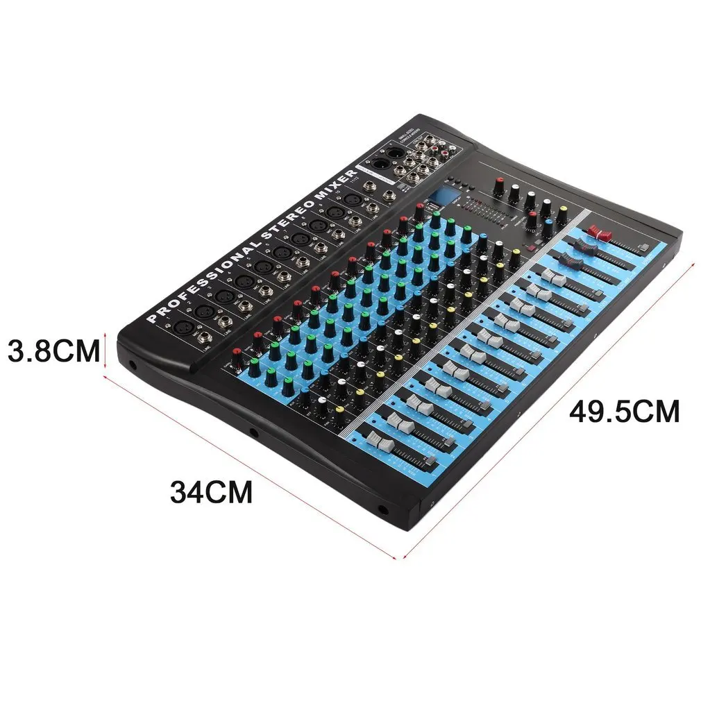 CT12 10 подойдет как для повседневной носки, так и 2 стерео Вход 12 канал, проф профессиональные USB микшерный пульт Испытание на устойчивость к высокой и средней и низкой 3-полосы Вокальный процессор эффектов